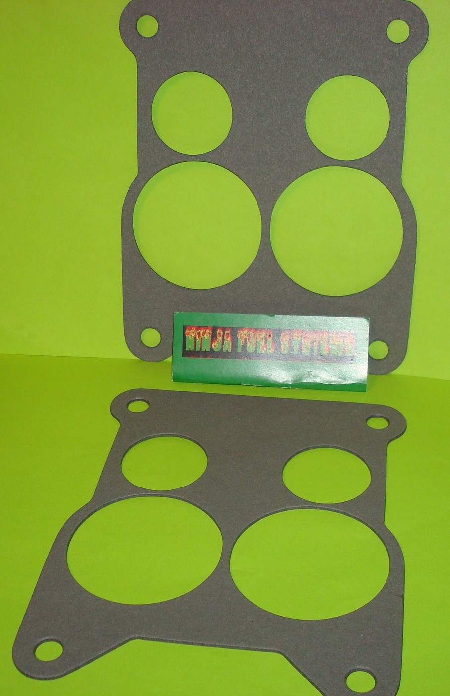 ROCHESTER QUADRAJET CARBURETOR BASE FLANGE GASKET PAIR  1/16 THICK G750