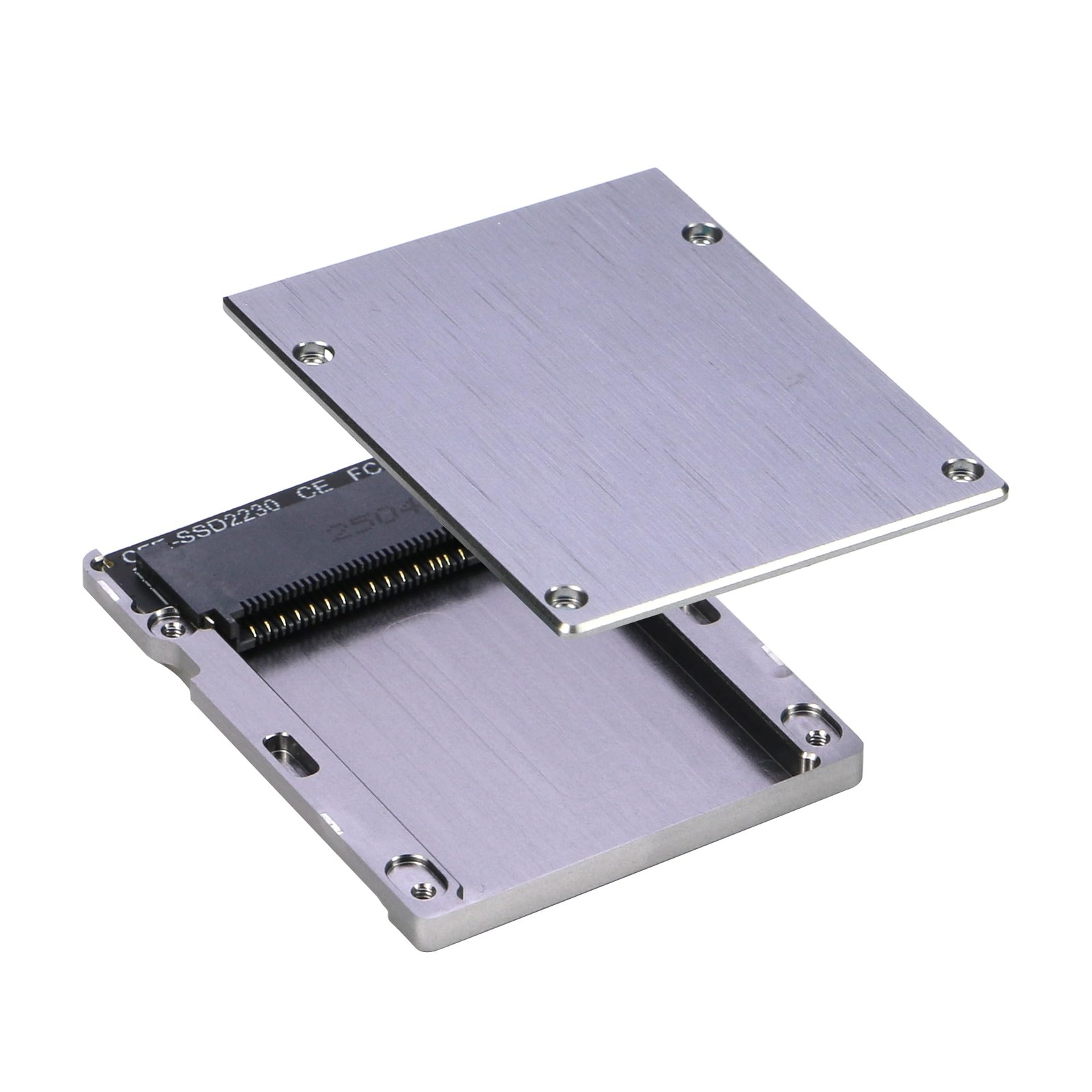 RIITOP CFexpress B to NVMe 2230 SSD Adapter, CF Type B Converter Card Gray
