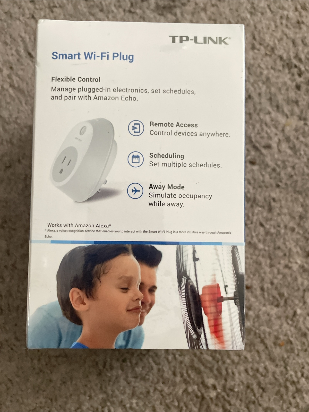 TP-Link - HS100 - Smart WiFi Plug - w/ Google Assistant & Amazon Alexa