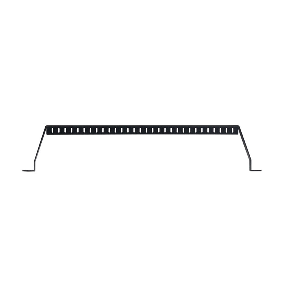 19" Cable Management Bar Panel Space Saver Rear Support Rack Data Cabinet Steel