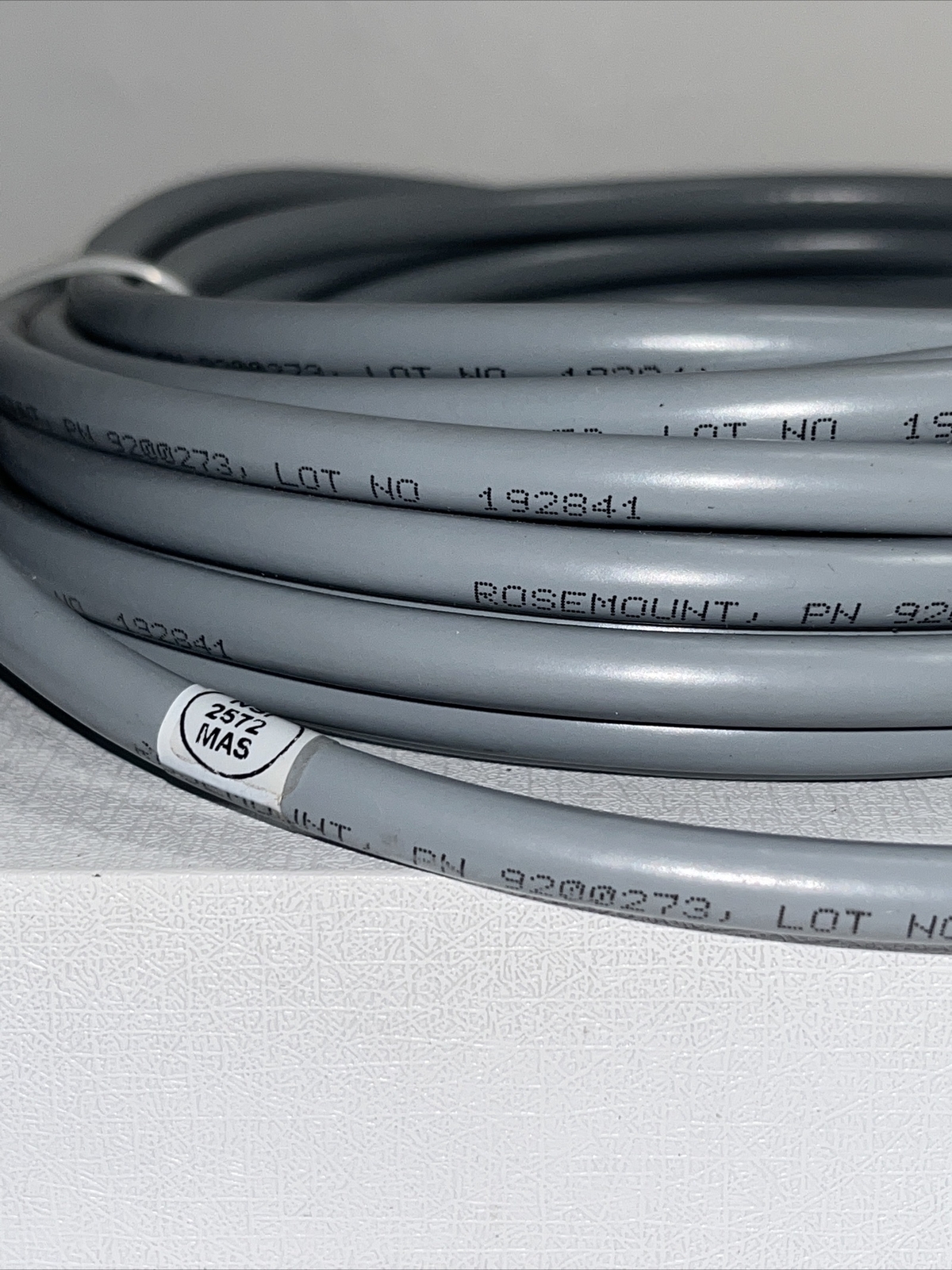 Rosemount 9200273 Sensor Cable Grey, 12ft, New