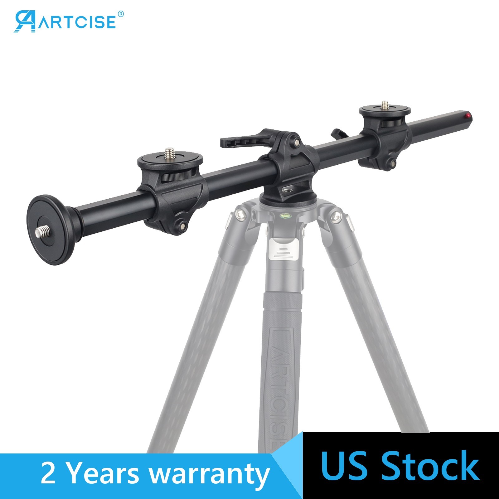 61cm Tripod Extension Arm Horizontal Tripod Arm Horizontal Boom Bar L oad 10kg