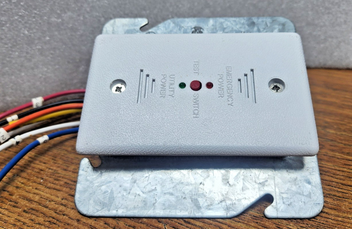 🤠 NEW HUBBELL EMERGENCY POWER CONTROL MODULE 120/277 VAC 20 AMP EPC-1-D NO BOX