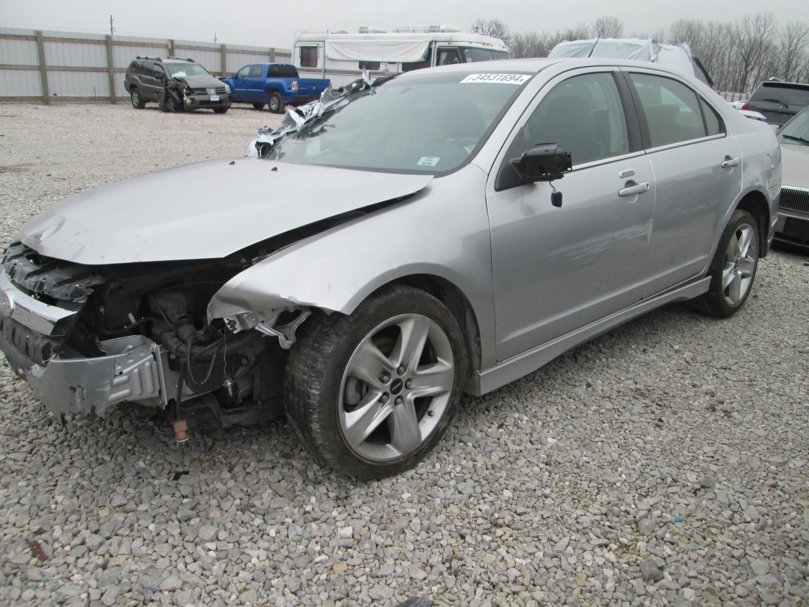Used Blind Spot Detection System Warning Control Module fits: 2010 Ford Fusion D