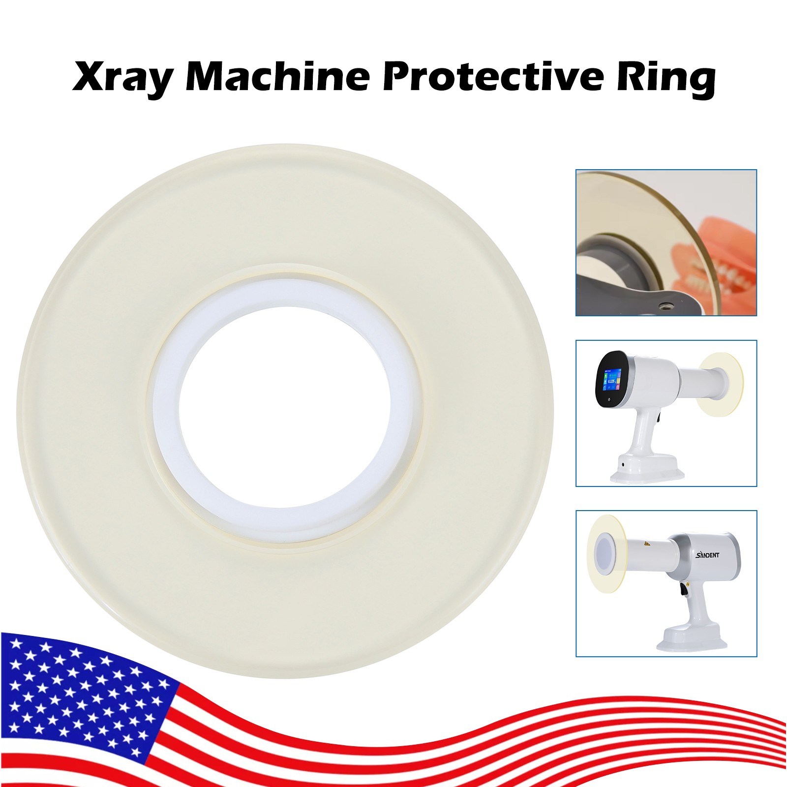 Dental Scatter Shield Ring Protective Shield for SANDENT X Machine Ray po