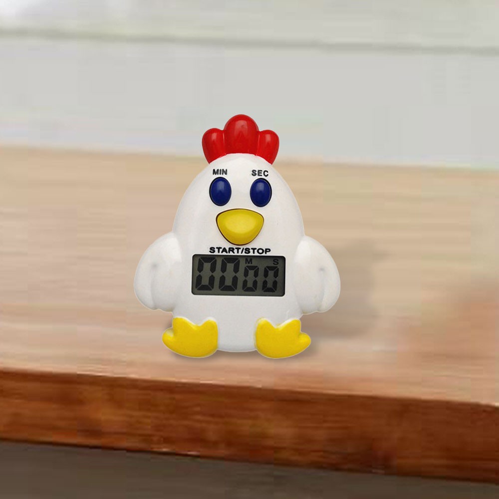 Kitchen Electronic Chicken Timer LCD Digital Display Birthday Present Tools JQ