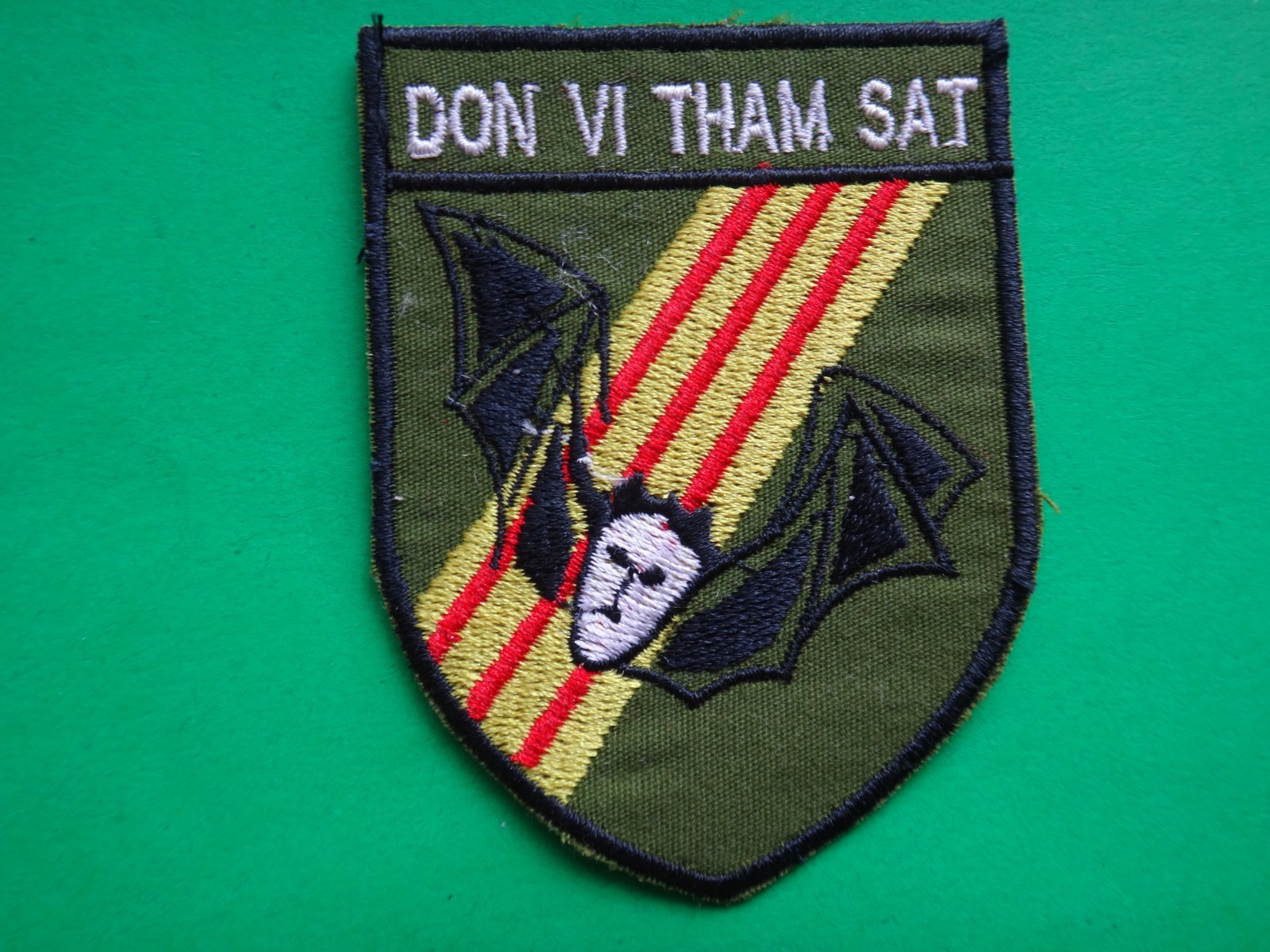 ARVN Special Forces Recon Unit DON VI THAM SAT Patch From Vietnam War Era