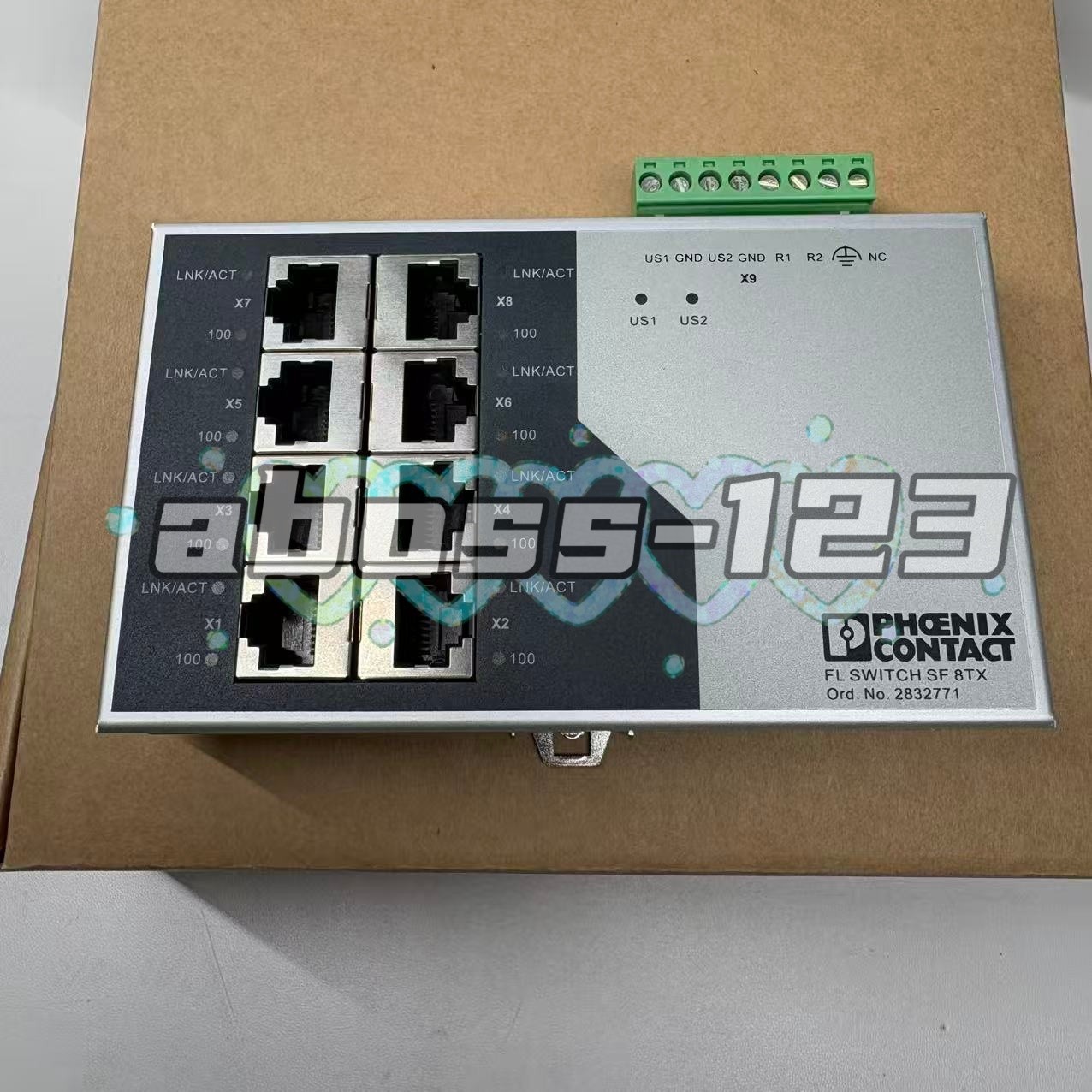 PHOENIX 2832771 FL SWITCH SF 8TX Industrial switch#1pcs New In Box