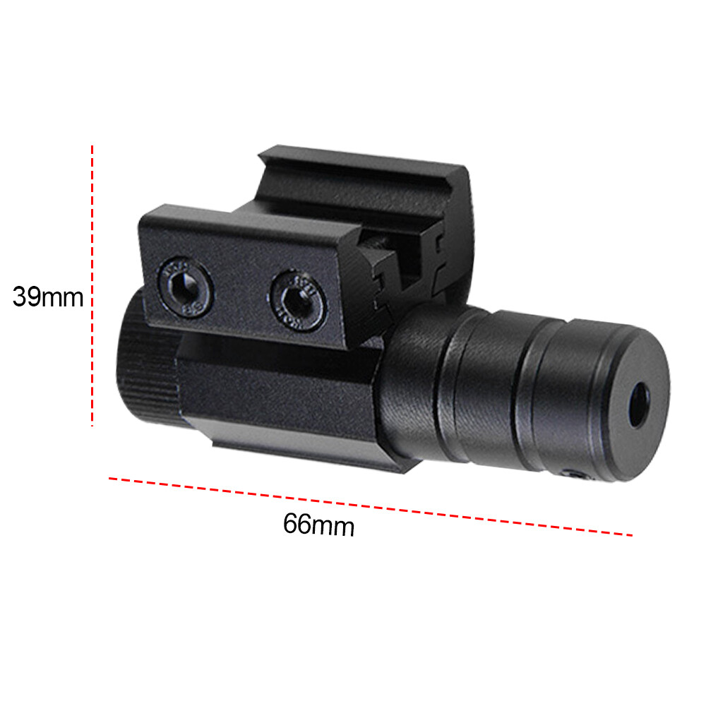 11/20mm Tactical Green Red Laser Beam Dot Sight Scope For Gun Rail Pistol Weaver