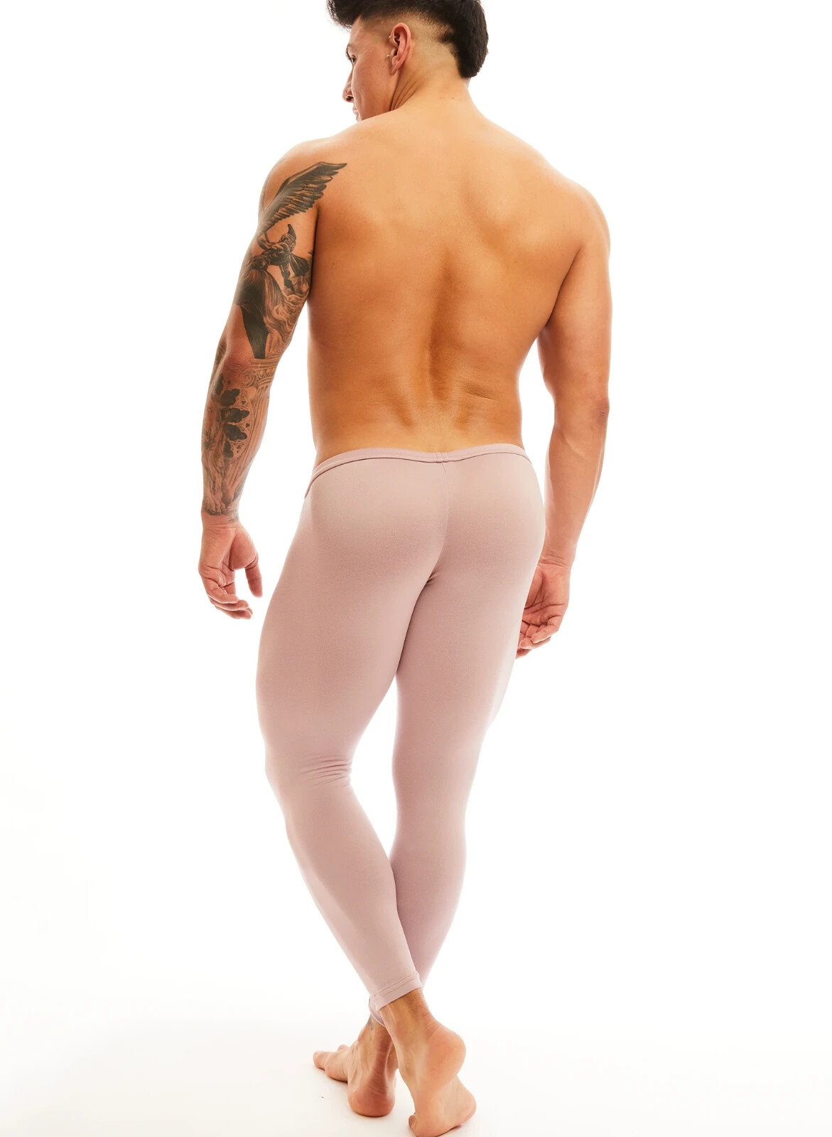 N2N Bodywear Men Lilac purple After Glo brushed vintage tights size S M L XL