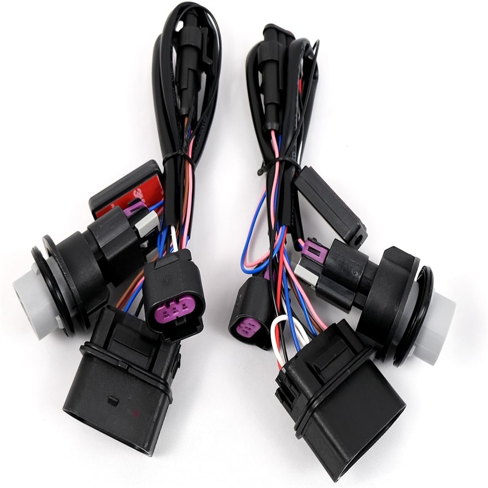 2x Projector Headlights Conversion Wire Harness For 13-18 Ram 1500 2500 3500 6.7
