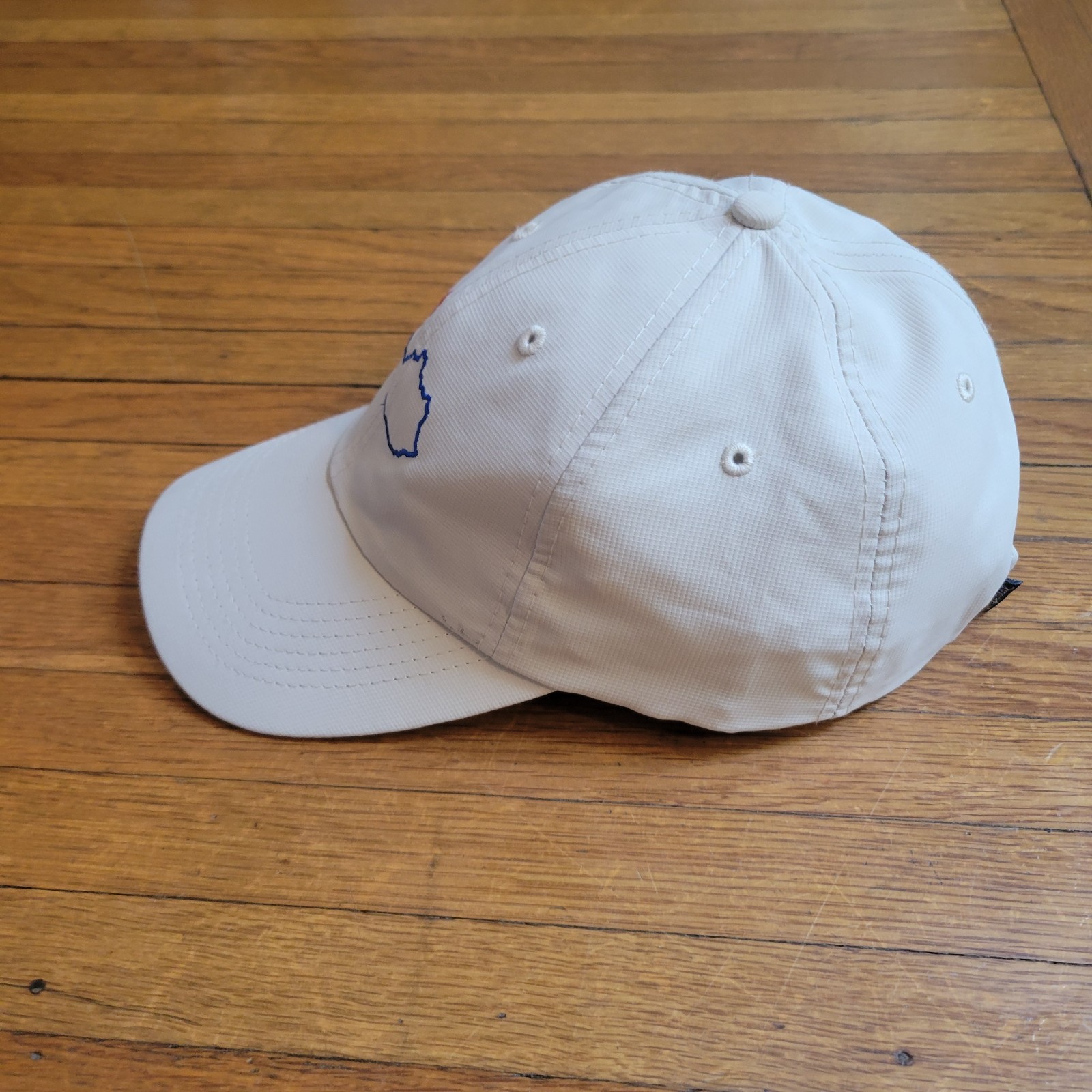 Kentucky Golf Cap White Adjustable Imperial Embroidered Logo