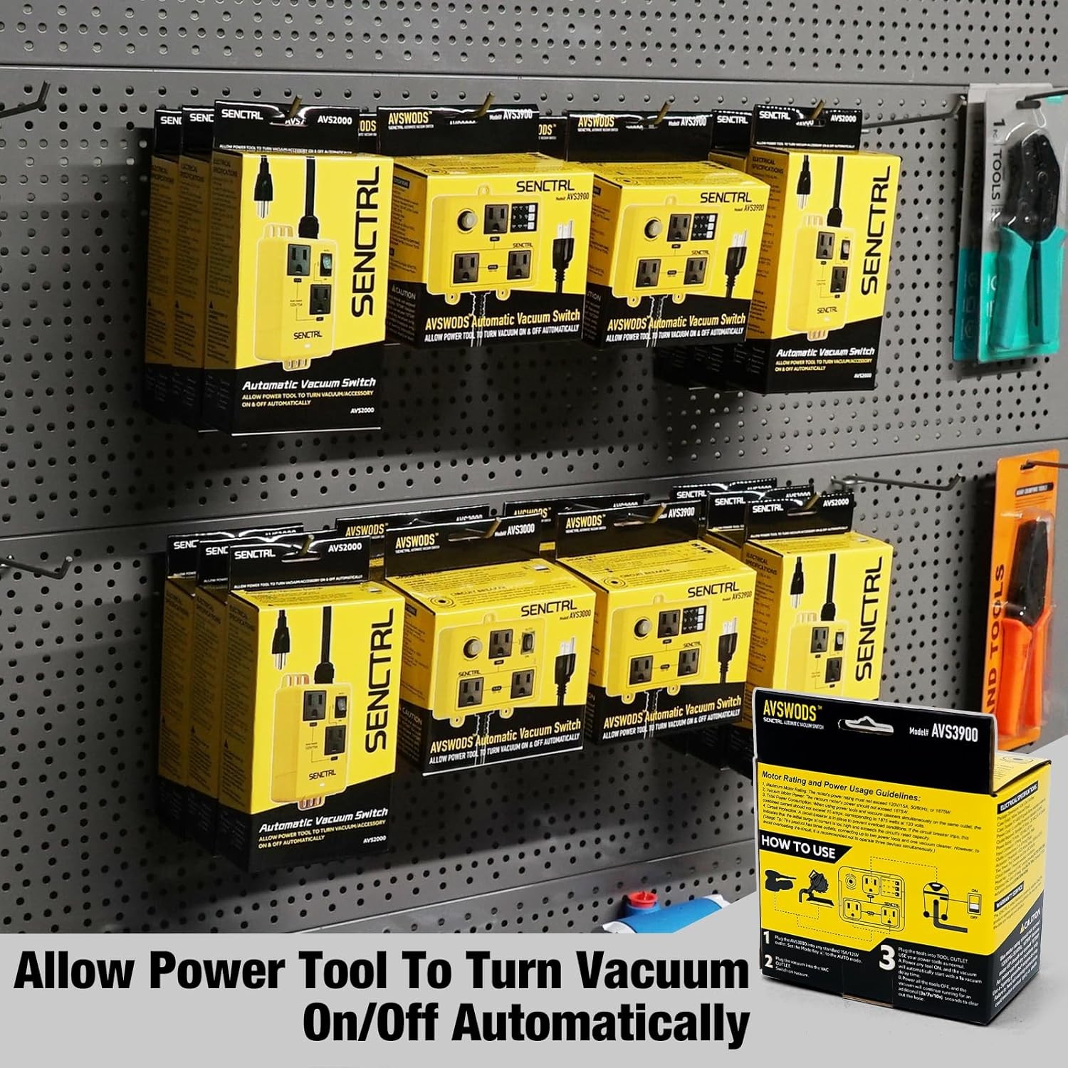 Automatic Vacuum Switch for Power Tools Dust Collector On Off