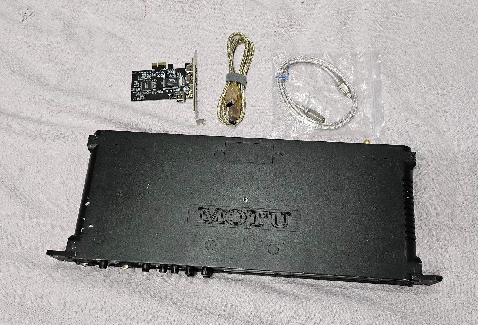Motu 828mk3 with firewire computer card