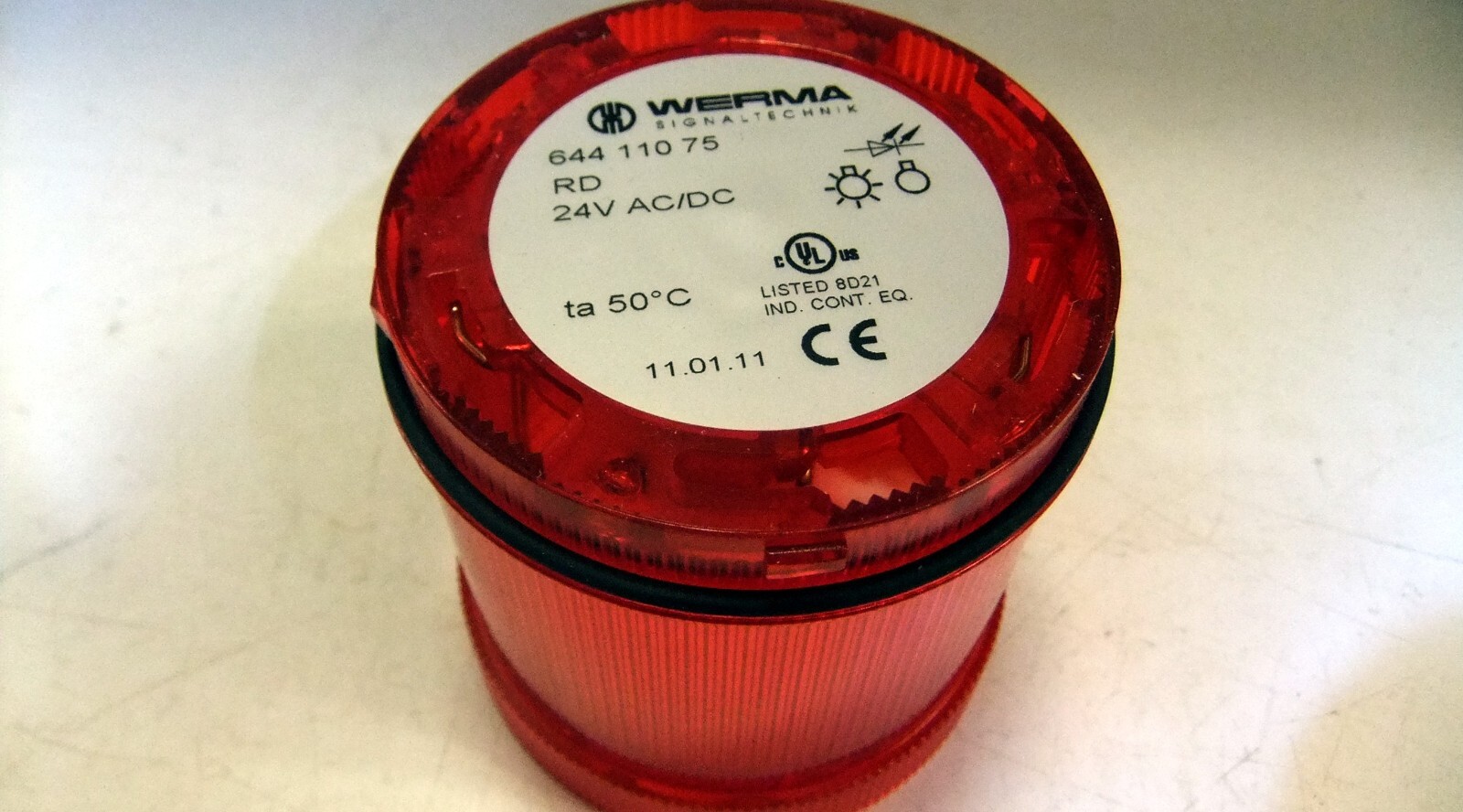 Werma Signaltechnik 644 110 75 LED Blinking Stack Light