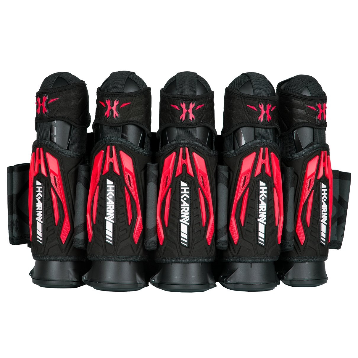 HK Army Zero G 2.0 Paintball Pack- Black/Red- 5+4+4