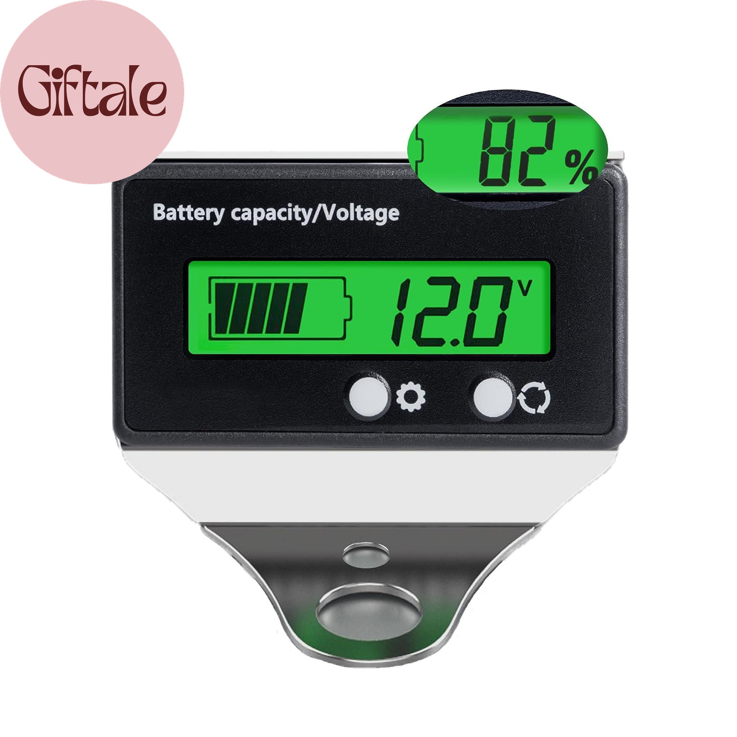 Battery Monitor with Bracket DC 12V 24V 36V 48V 60V 72V 84V Car Motorcycle Golf