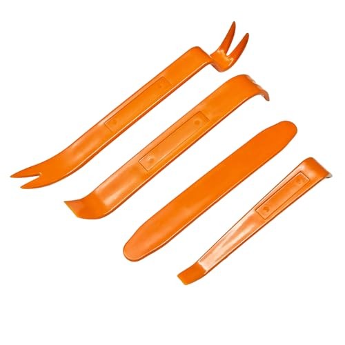 4 PCS Auto Trim Removal Tool Kit, No Scratch Removal Installer Pry Tools for