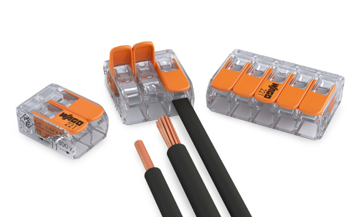 WAGO Lever Nuts 75pc Wire Splicing Connector Kit with Case