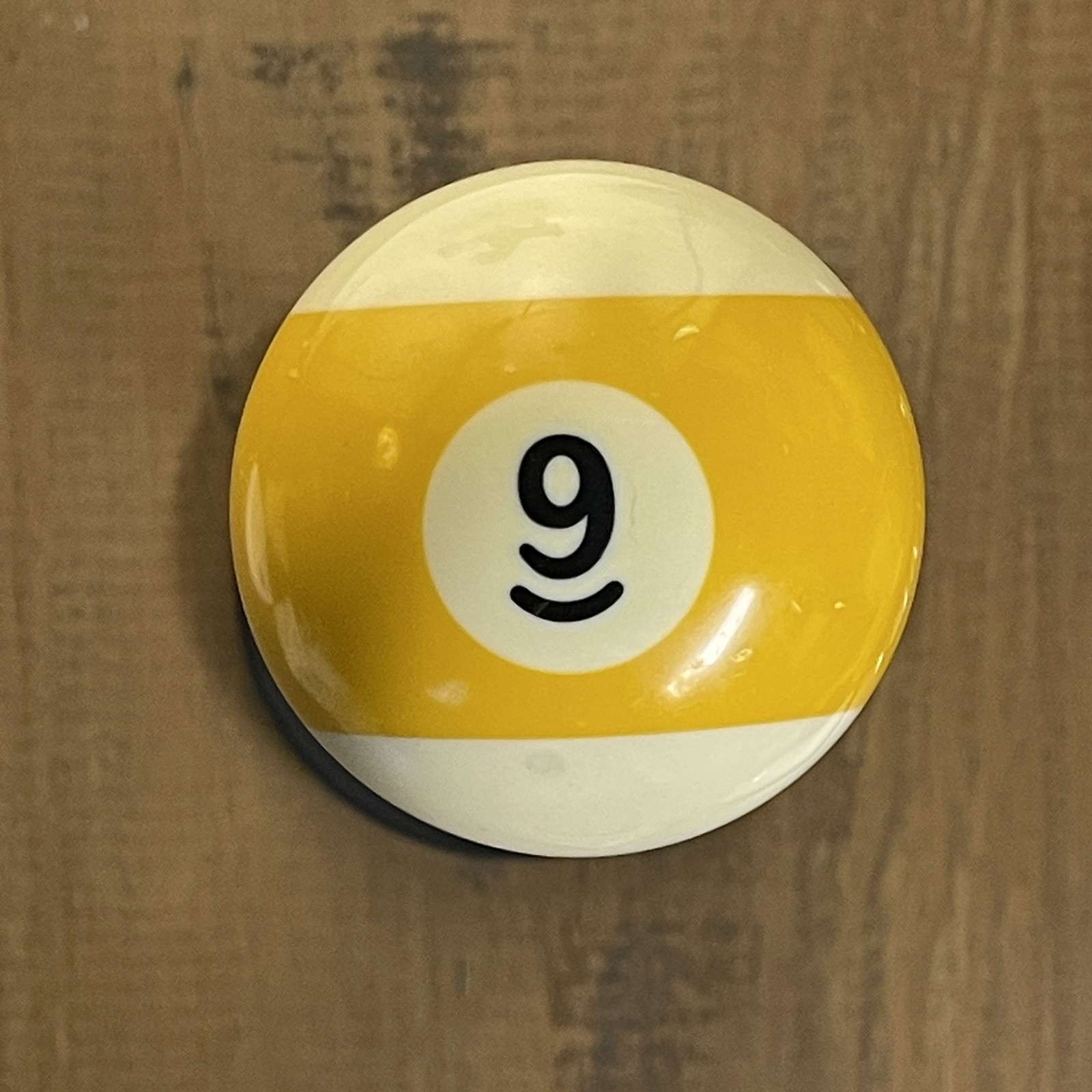 Vintage 9 Nine Ball Billiard Ball