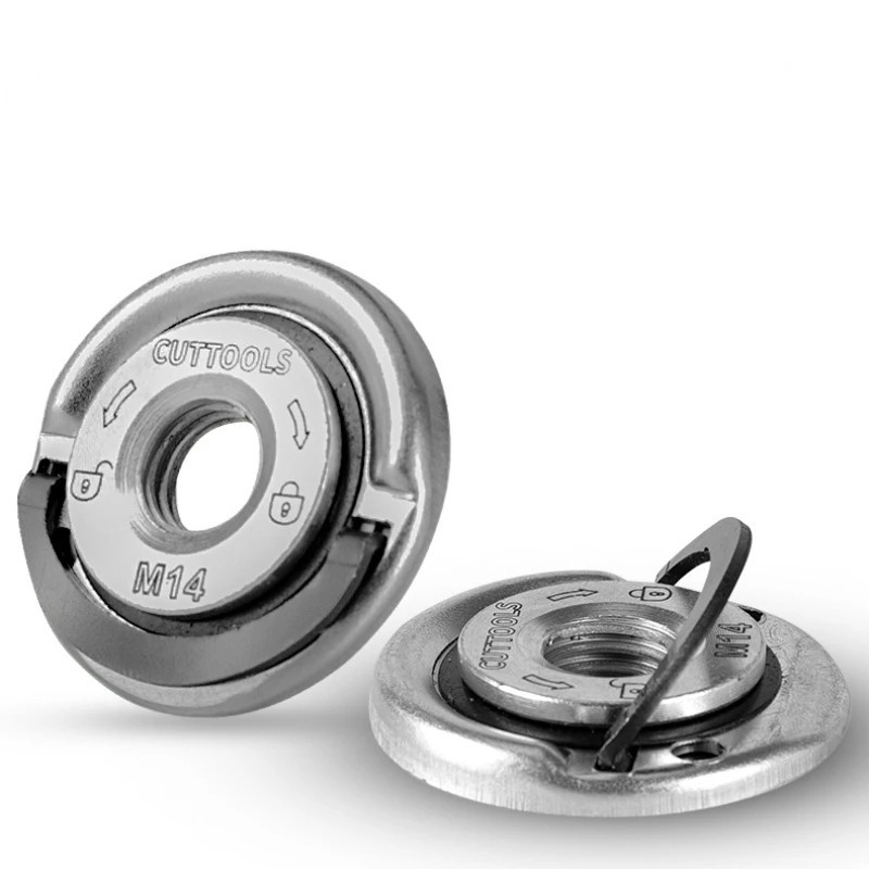 M14 Angle Grinder Quick Release Self-Locking Grinder Pressing Plate Flange Nut