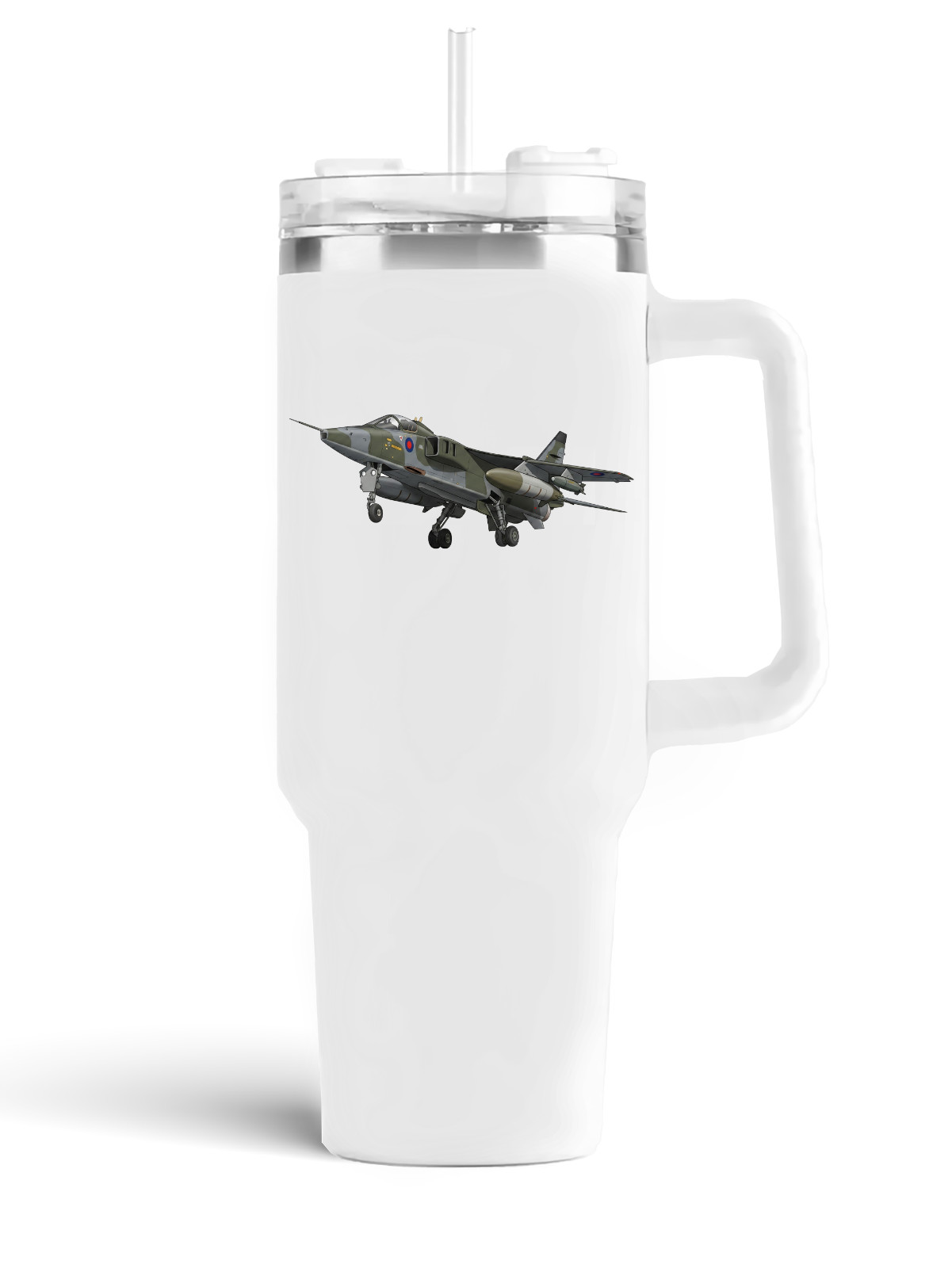 SEPECAT Jaguar Stainless Steel Quencher Tumbler - 40oz.