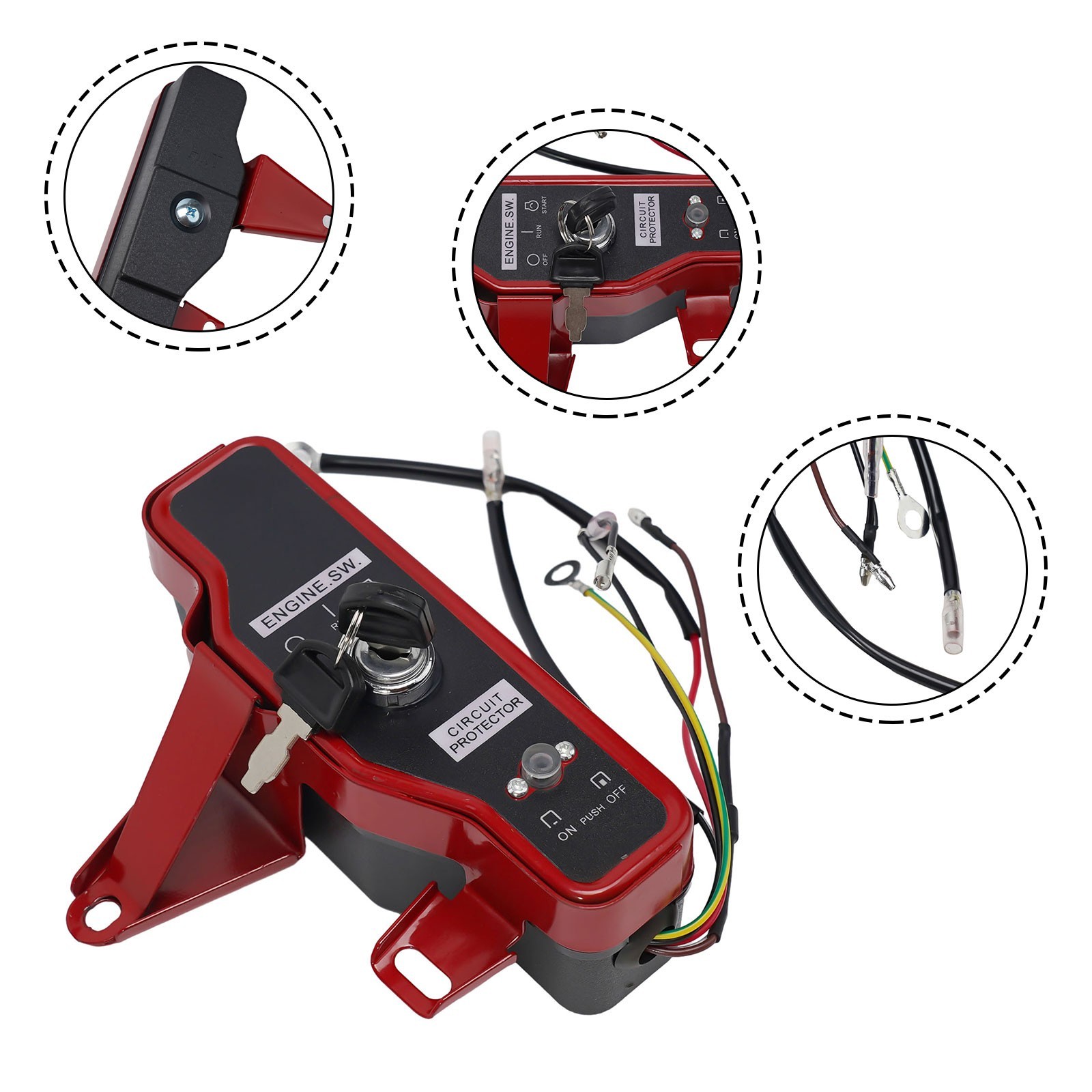 For/390 Engines Generator-Pump Electric for IGNITION &2XKey Panel