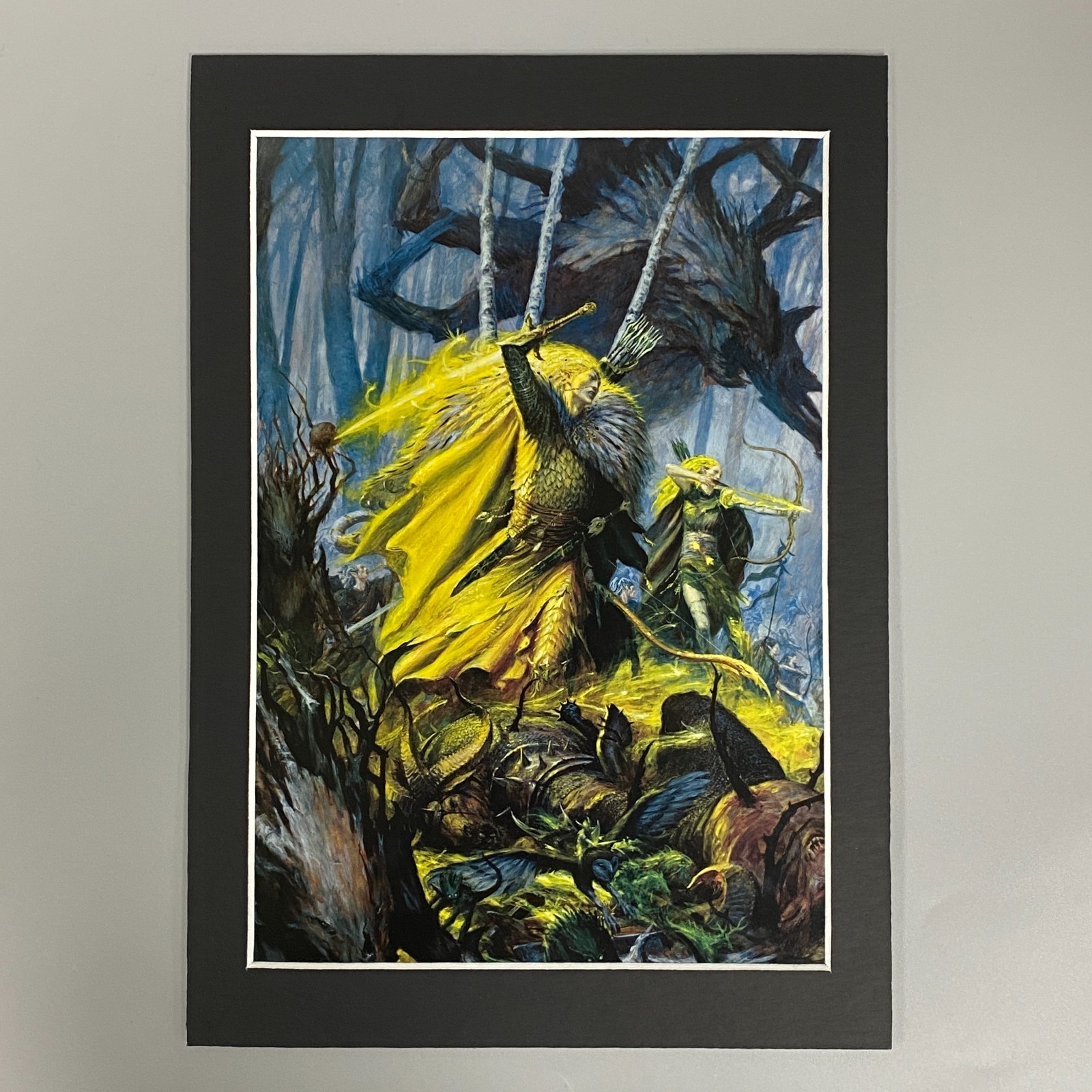 WOOD ELVES WAYWATCHERS SYLVANETH ART PICTURE FANTASY WARHAMMER AGE OF SIGMAR TOW