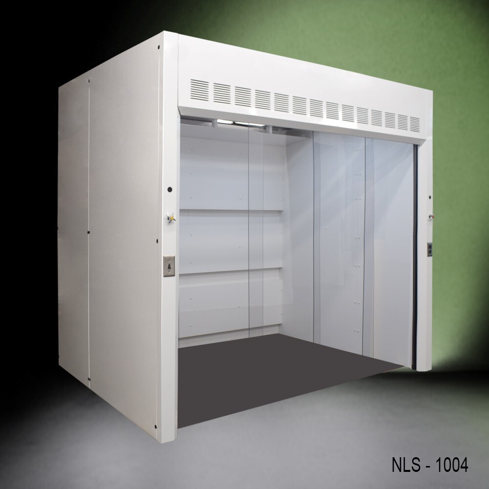 10' x6' / Laboratory Fume Hood / Chemical Walk-In Exhaust / Sash / Valves E2-795