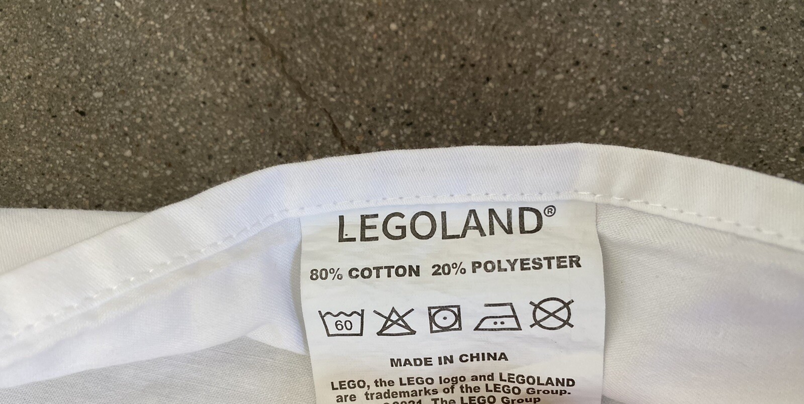 Happy Birthday Legoland pillow case