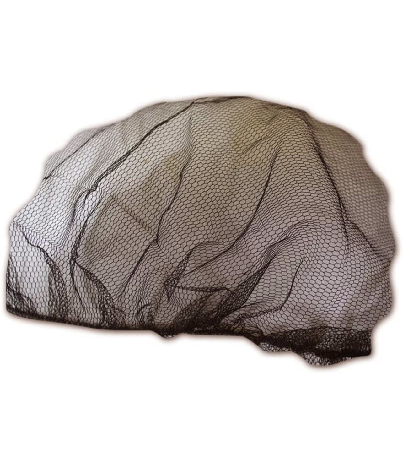 Food Service Hair Nets, Nylon Mesh, Black, 21 Inches, 1000 Pack MAGID
