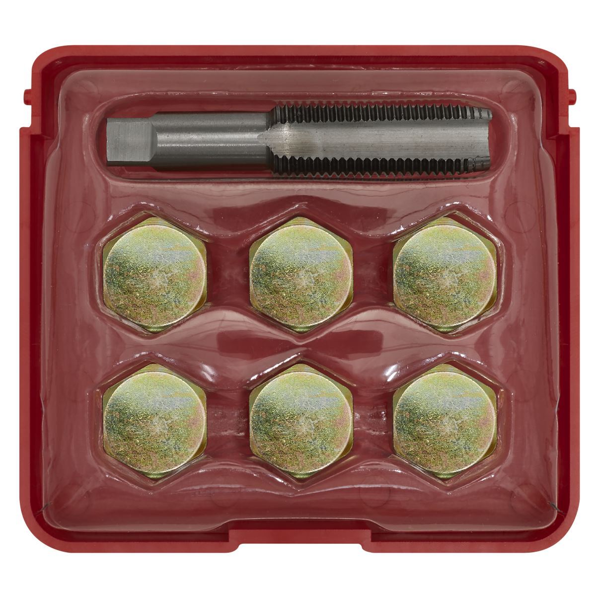 Sealey VS615 Oil Drain Plug Thread Repair Set - M15