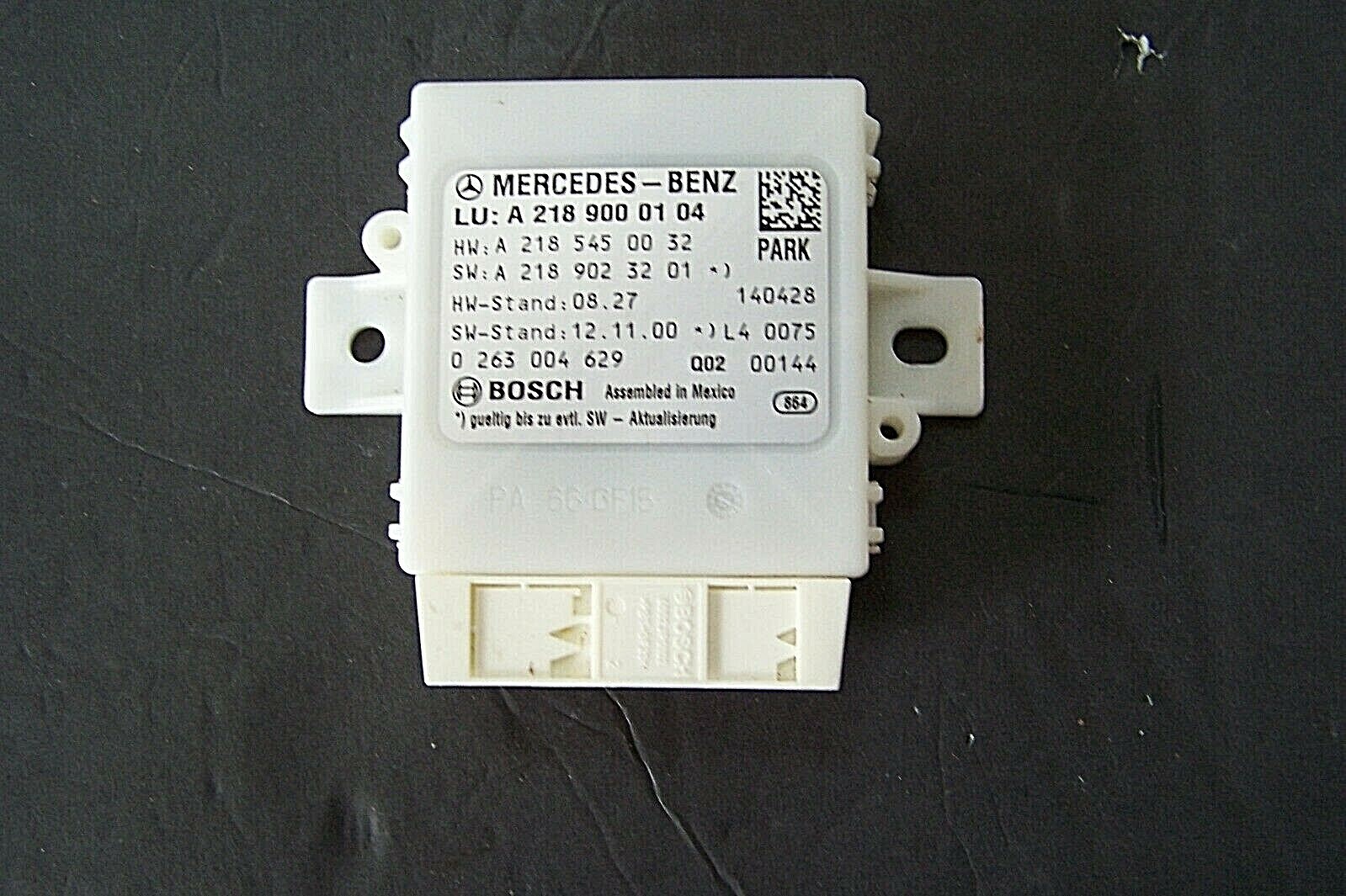 mercedes w218 W212 CLS550 CLS63 E550 E350 used parking control 2189000104