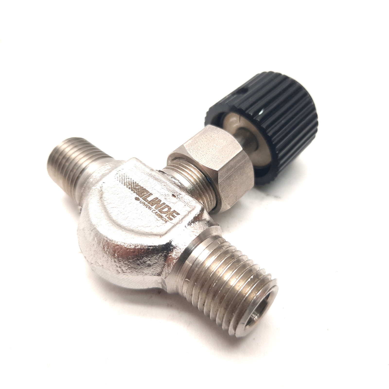 Linde 316 Stainless Steel Needle Flow Control Valve 1/4" NPT