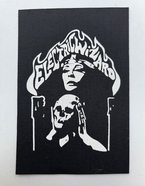 Electric Wizard Cloth Patch Sew On Badge Rock Approx 6" X 4" (CP350)