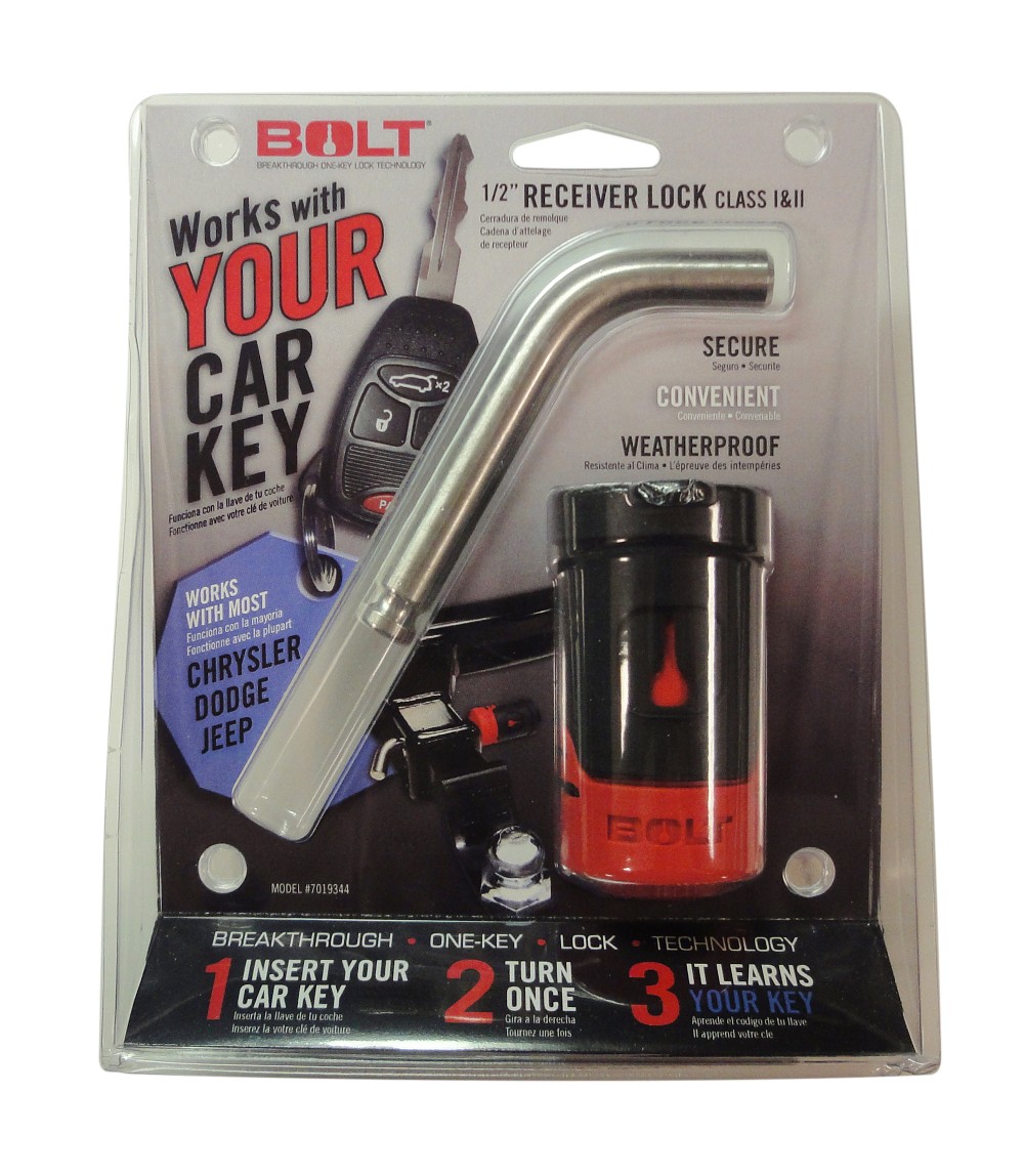 BOLT for 1/2In. Receiver Lock Chrysler/Dodge/Jeep 7019344