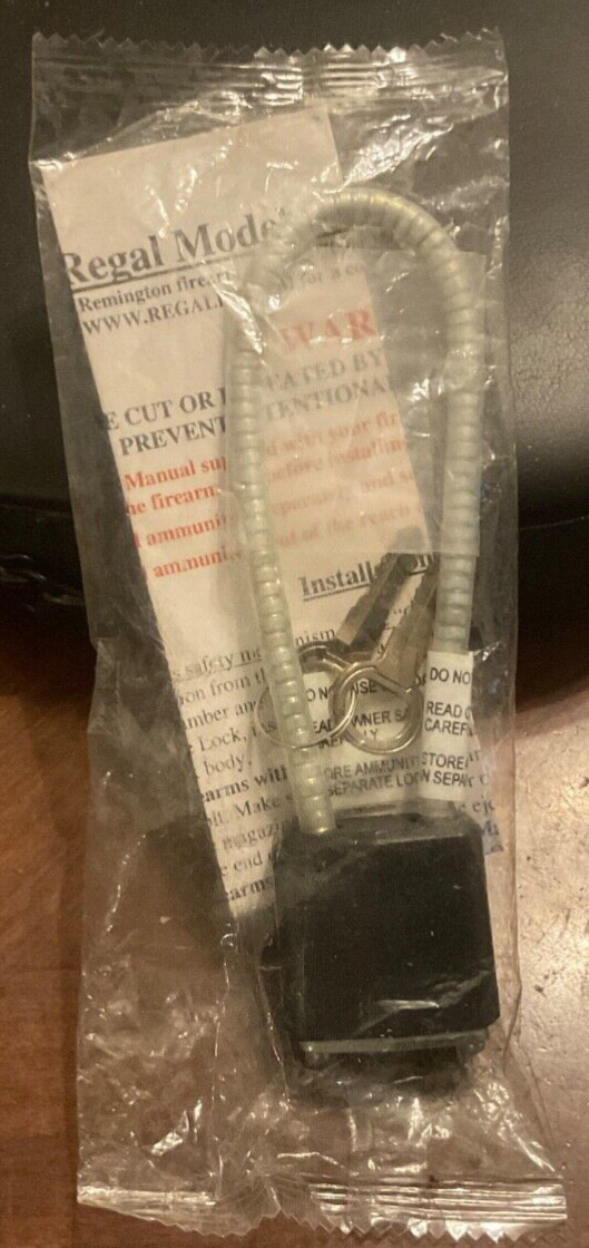 Regal Model CLC10 Firearm Gun Cable Lock 2-Key Rifle Pistol  Shotgun