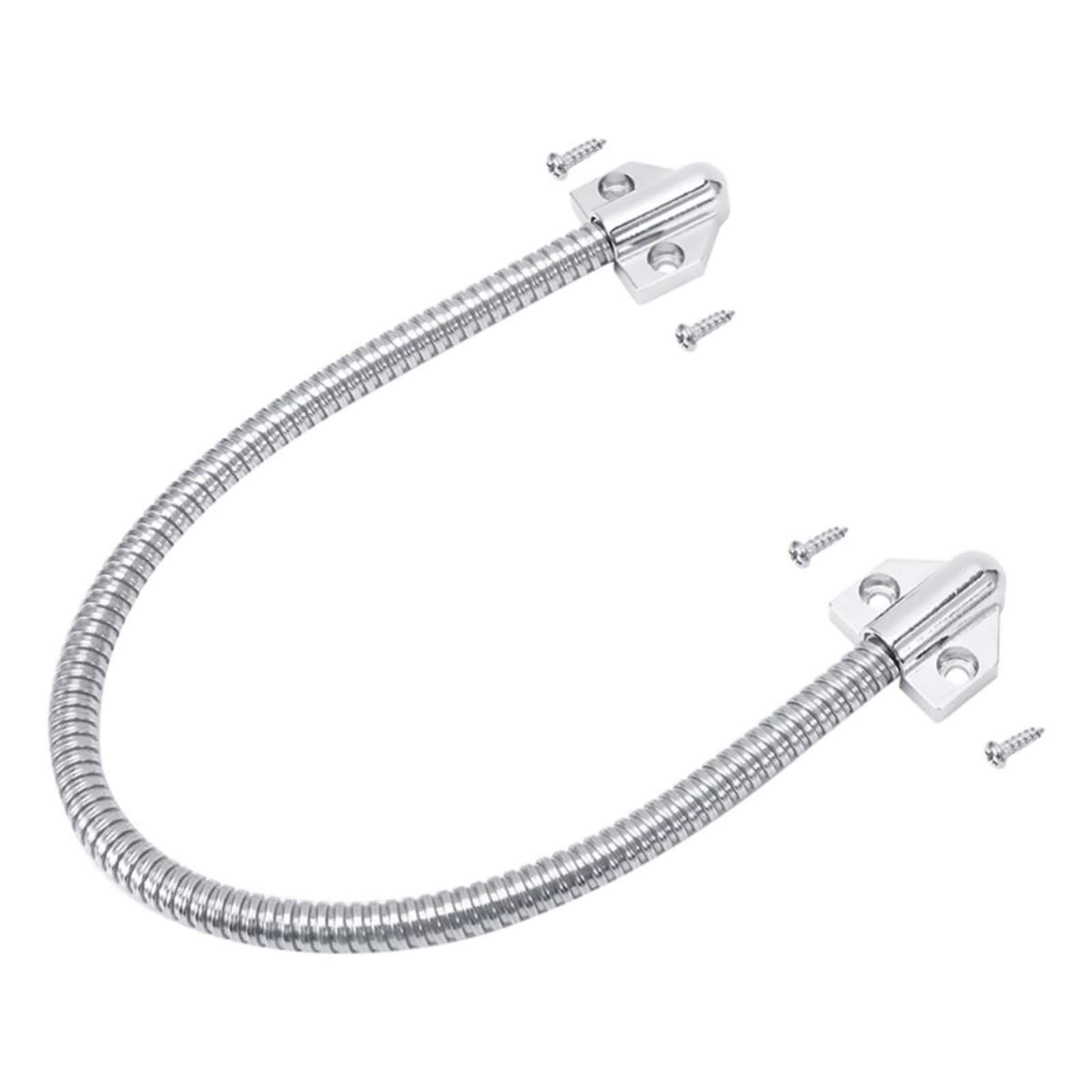 Stainless Steel Door Loop for Exposed Mounting Access Control Wire Protection B