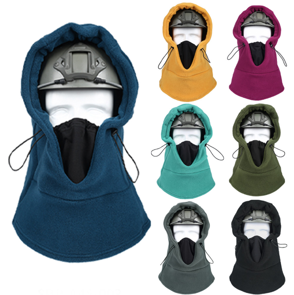 Winter Sports Balaclava Skiing Bike Full Face Mask Neck Fleece Warmer Windproof