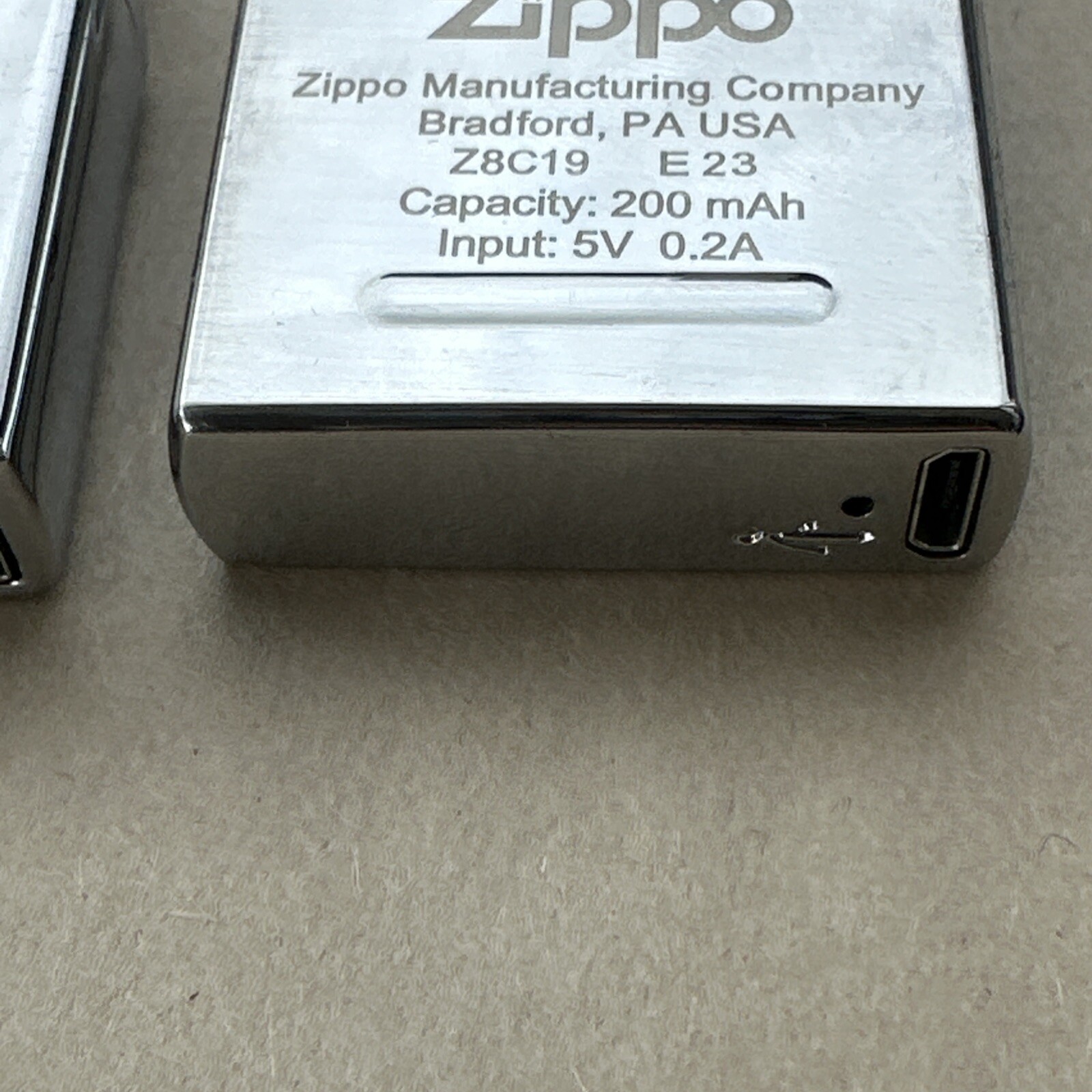 2 X Zippo Arc Lighter Insert. NEW UNUSED.