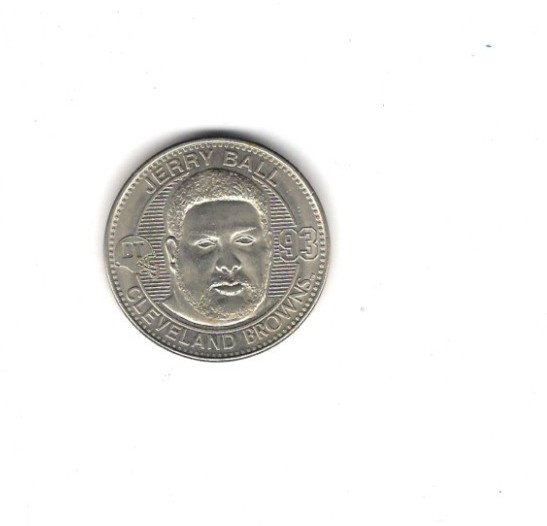 1999 Jerry Ball Cleveland Browns medal