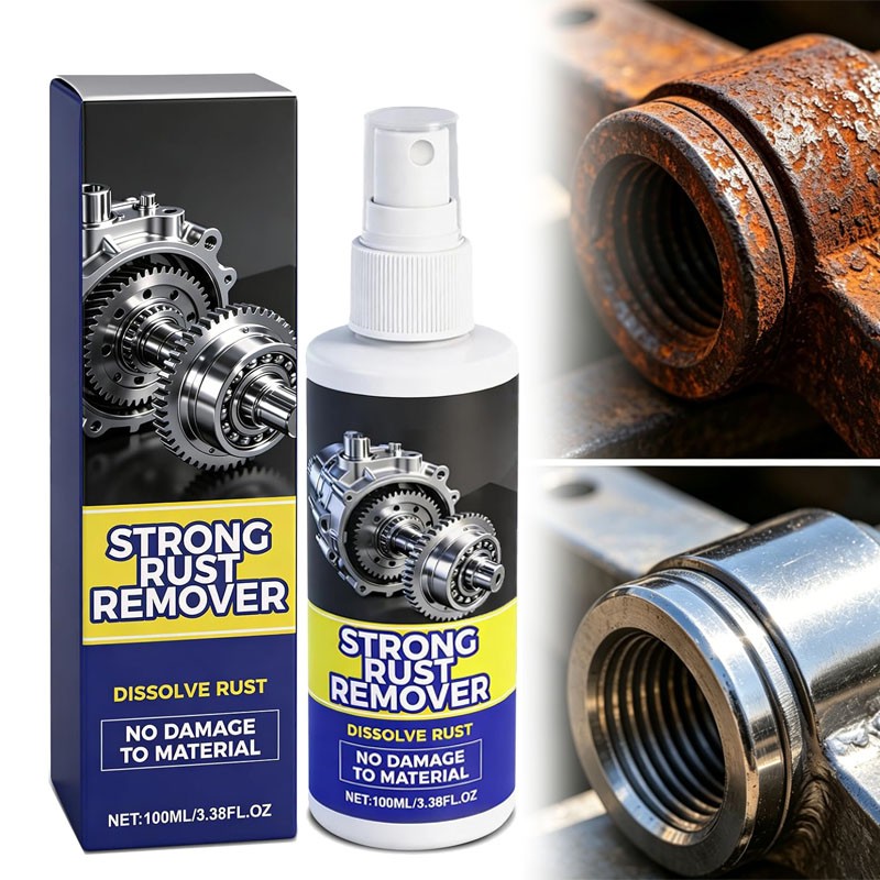 Car Rust Removal Spray Multipurpose Remover Rust Inhibitor Derusting Spray 100ML