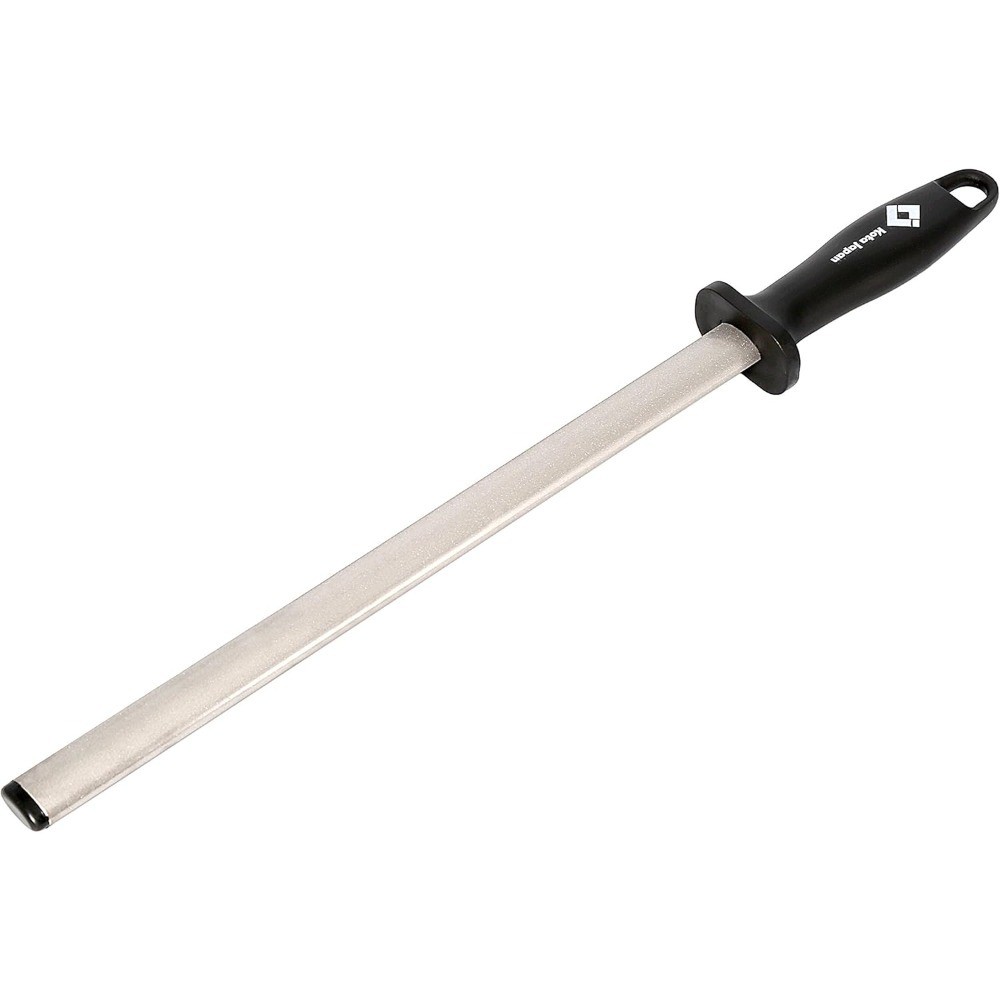 12 in. Diamond Carbon Steel Professional Knife Sharpener Rod | Kitchen, Home or