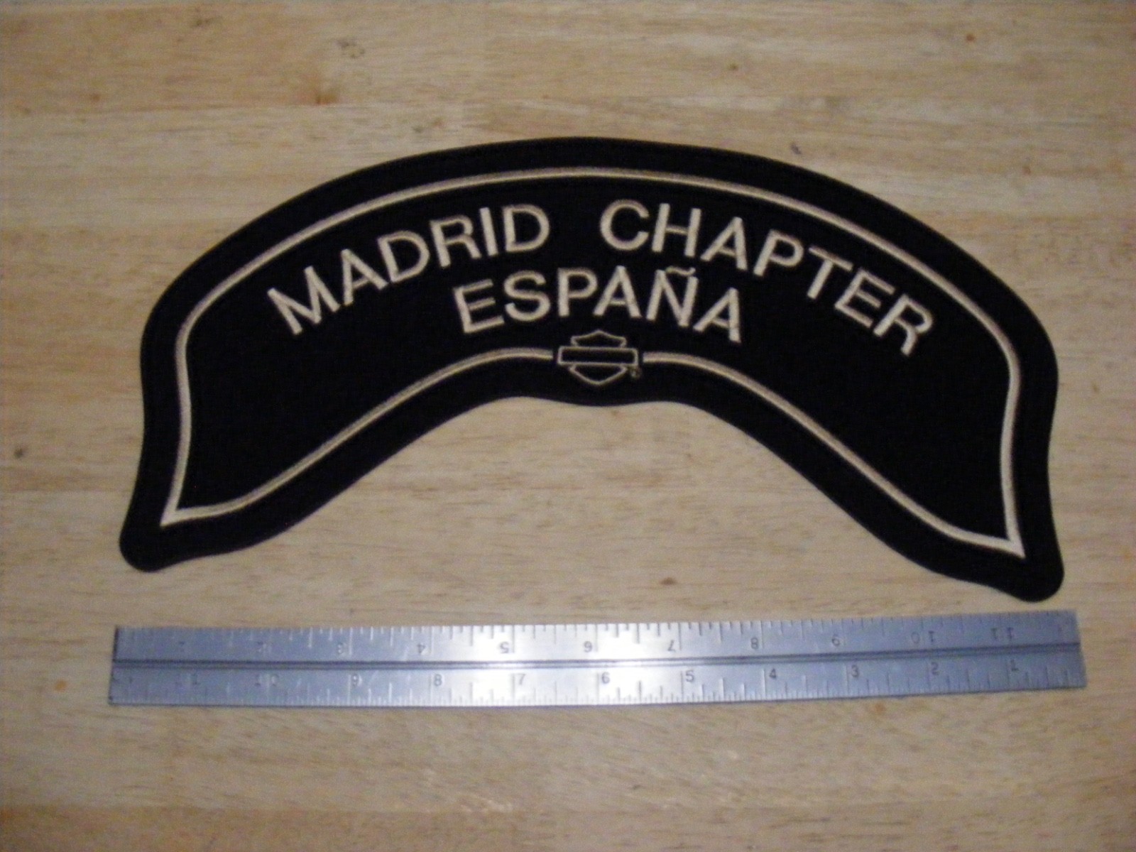 Harley Davidson Club Patch Madrid, Spain