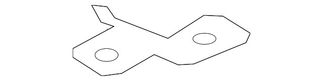 Genuine BMW Under Cover Bracket 51-75-7-128-501