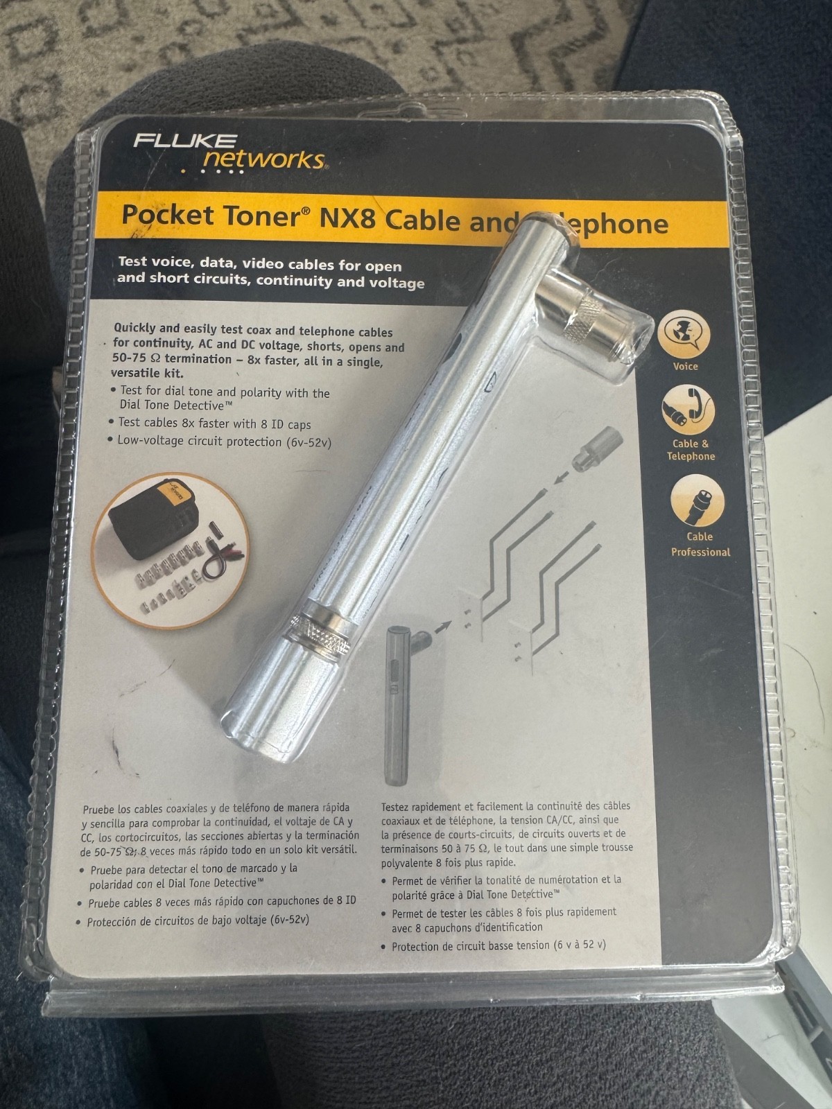 Fluke Networks PTNX8-CABLE Cable Tester