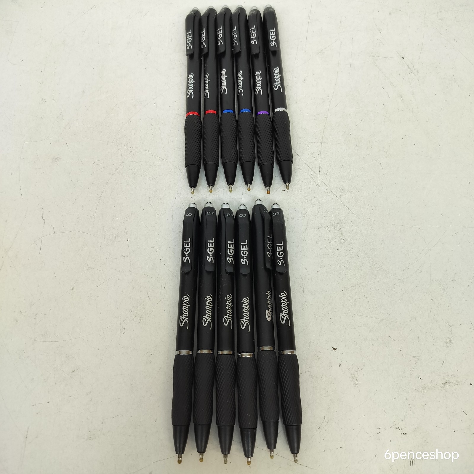 12-Pack Sharpie 4-Color Gel Pen Medium 0.7mm
