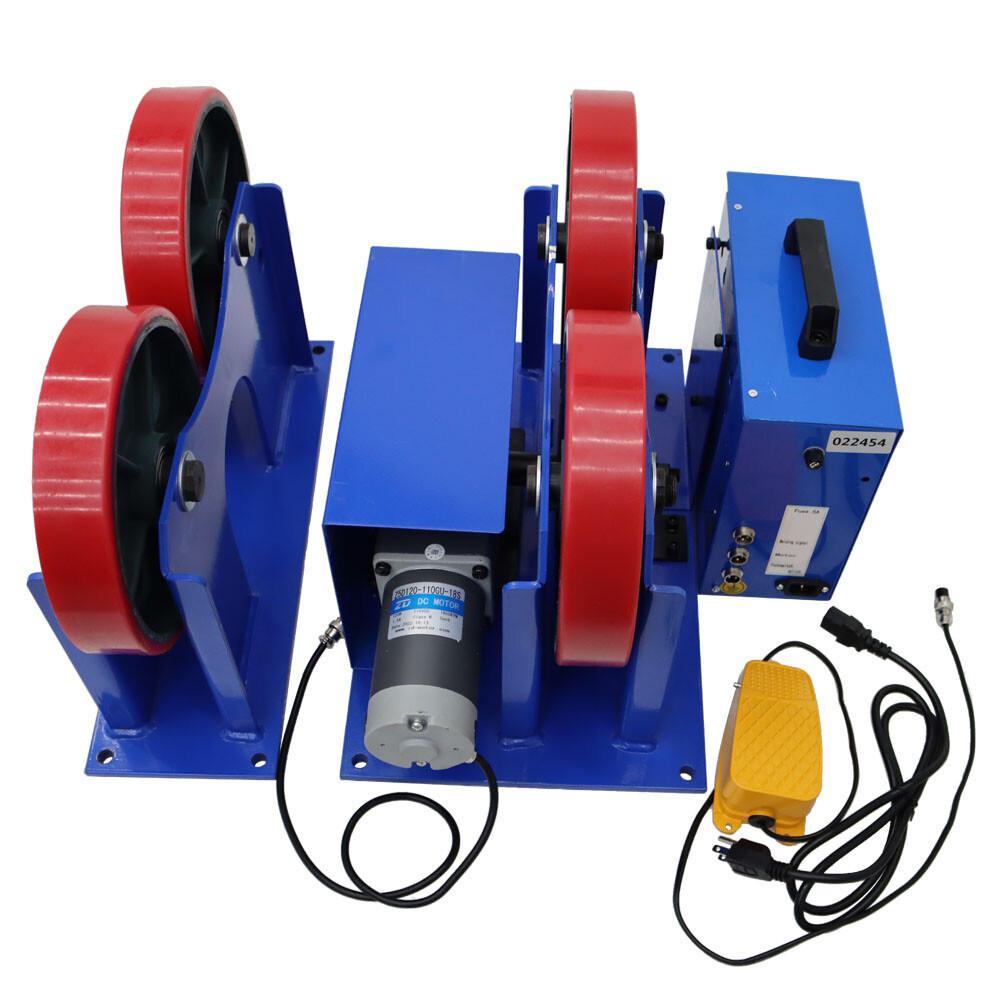 1 T / 2000 LBS Rotary Welding Positioner Turntable Timing 110V Speed Adjustable