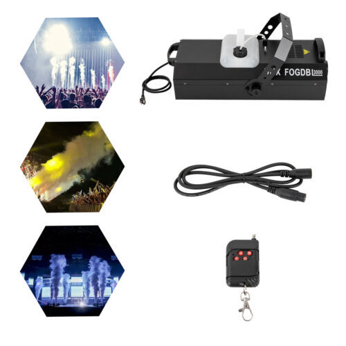 3000W DMX Fog Machine Stage Fogger Smoke Machine DJ Fog Smoke Effect 30000CFM