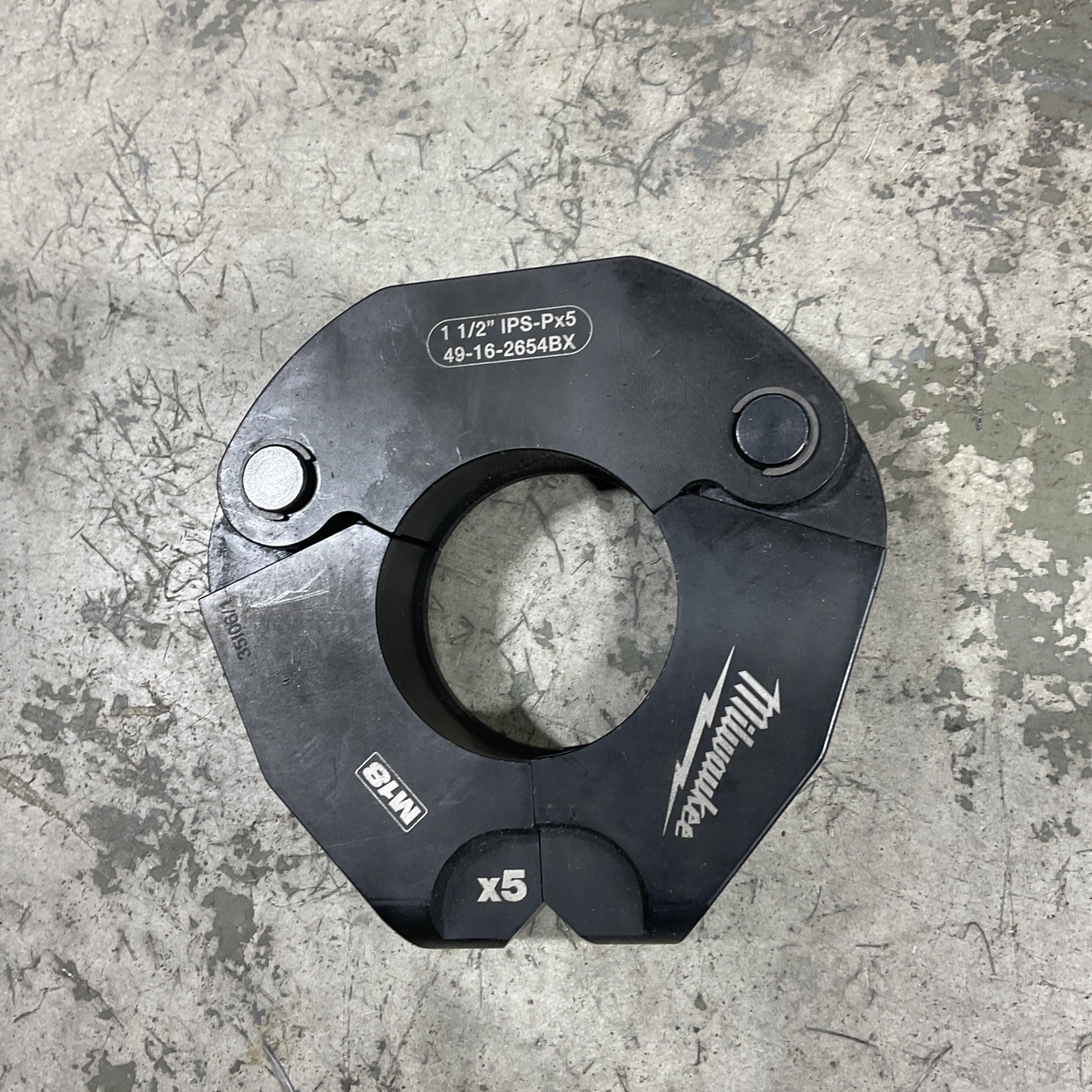 Milwaukee Tool 49-16-2654Bx 1-1/2" Ips-P Pivoting Press Ring For M18 Force